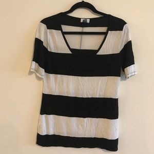 Black and White Tank-Top